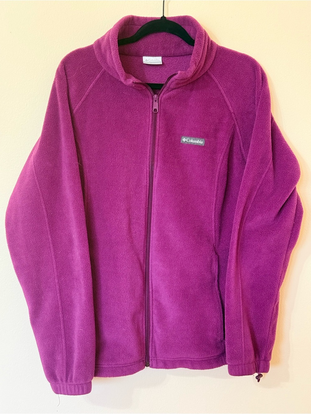 Columbia Women's Purple Full-Zip Fleece Jacket